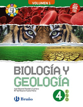 Biología y Geología 4ºESO 3 volúmenes Proyecto 5 etapas | Varios autores | 9788469634066 (BRUÑO)